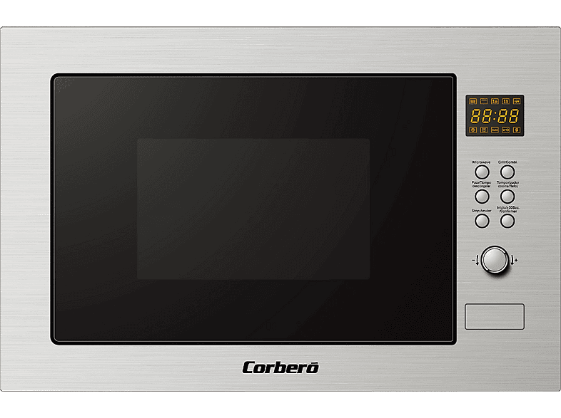 Microondas integrable - Corberó CMICP125, 900 W, 5 potencia, 25 l, Inox — foto 1