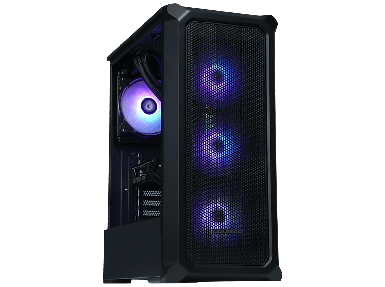 PC Gaming - Epical-Q Merkix, AMD Ryzen 7 5700X, 32 GB RAM, 1 TB SSD, GeForce RTX™ 5060 Ti, Windows 11 Pro, Negro