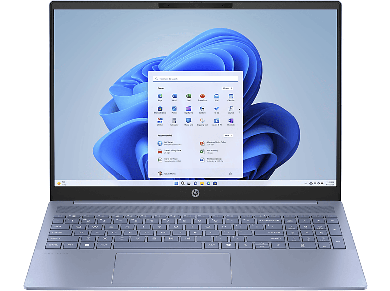 Portátil - HP Pavilion 16-af0004ns, 16" WUXGA, Intel® Core™ Ultra 7-155U, 16GB RAM, 1TB SSD, Gráficos Arc™ GPU, Windows 11 Home, Celeste