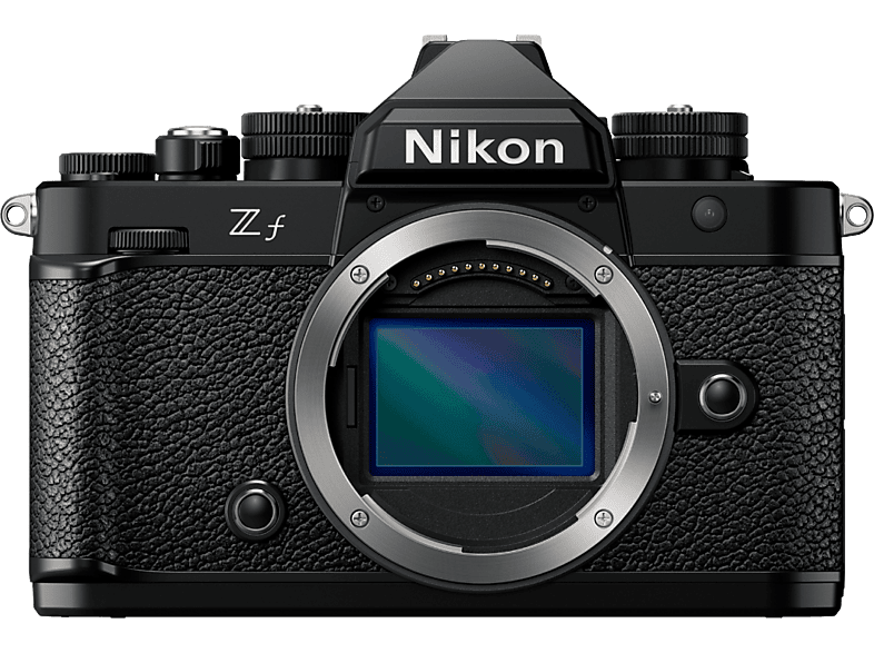Cámara EVIL - Nikon Z f, 24.5 megapixel, 24,5 MP, Pantalla Táctil Abatible LCD TFT, Negro