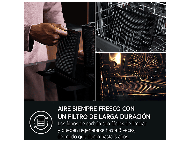 Placa de inducción - AEG Serie 6000 Flex XT TCH74B01FB, 4 zona(s) zonas, 710 mm — foto 8