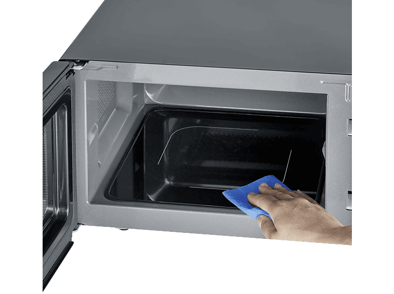 Microondas con base de vidrio - Severin MW 7761, 800 W, 6 potencia, 20 l, Negro — foto 5