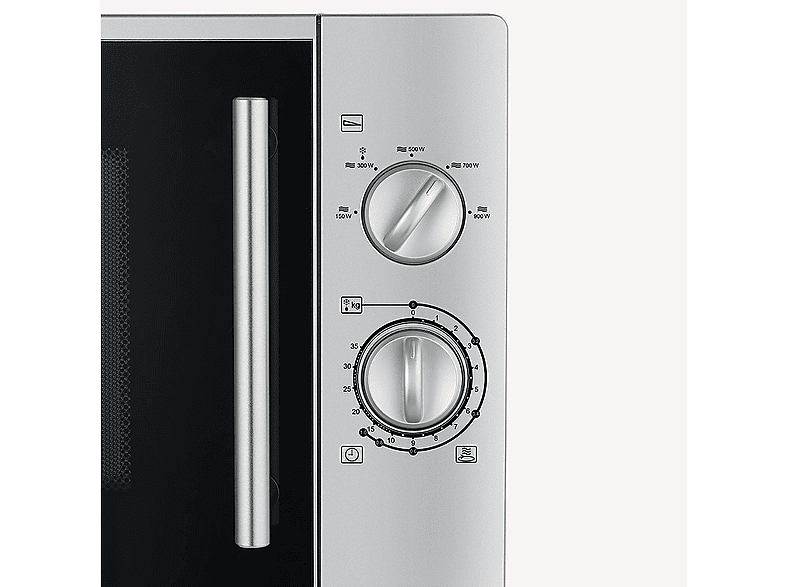 Microondas - Severin MW 7772, 900 W, 5 potencia, 16,4 l, plateado — foto 4