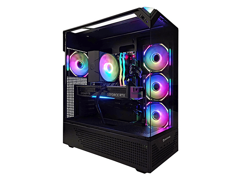 PC Gaming - Ibuypower Master Arrakis Pro, Intel Core i7-14700F, 32 GB RAM, 2 TB SSD, GeForce RTX™ 5070, Windows 11 Home, Negro