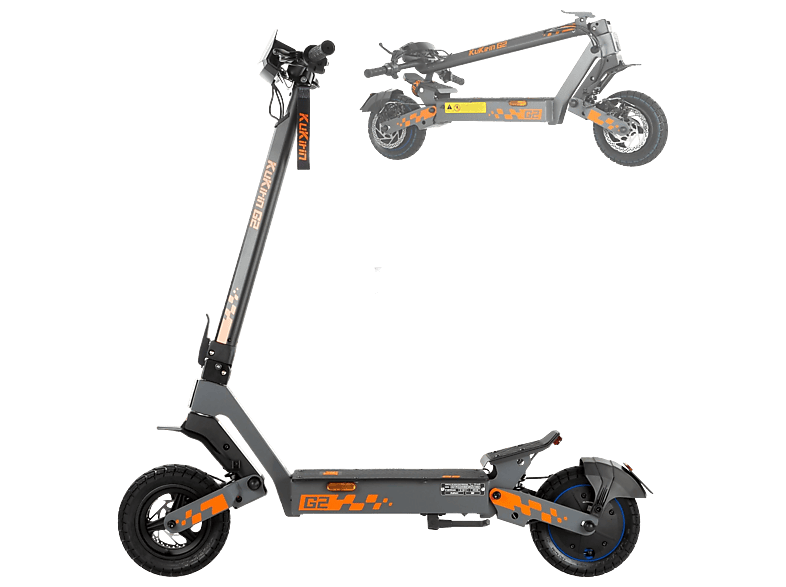 Patinete eléctrico - Kukirin G2 VMP, Pot. máx. 48 V, Carga máx. 120 kg, 15600 mAh, Negro (ref. 174370766)