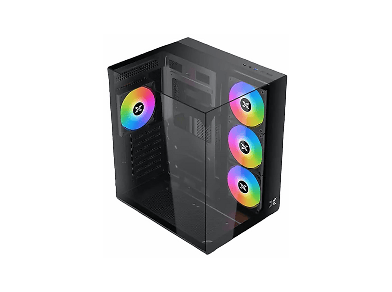 PC Gaming - Gosu PC DAIMYO A87F RX97, AMD Ryzen 7 8700F, 32 GB RAM, 1 TB SSD, Radeon™ RX 9070, Windows 11 Pro, Negro — foto 3