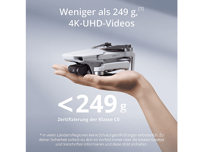 Drone - DJI Mini 4K Fly More Combo, 12 megapixel, 31 min, Gris — foto 7