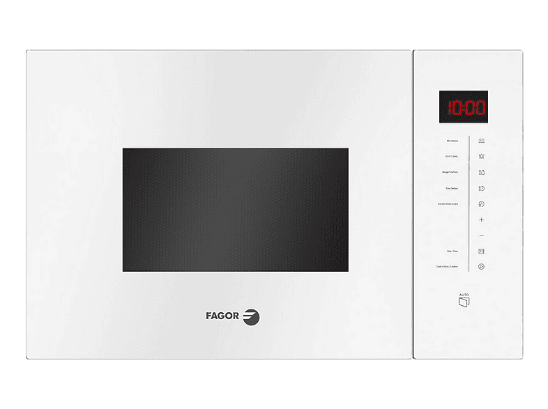 Microondas - Fagor 3MWB-25BTCGB, 1450 W, 5 potencia, 25 l, Blanco