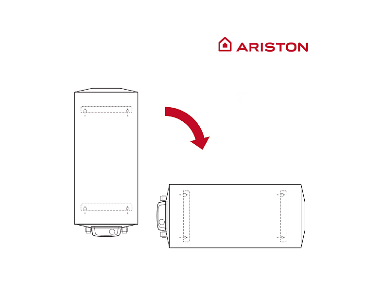 Termo Eléctrico - Ariston FLECK NILO 2.0 50 EU, 50 l, Blanco — foto 5