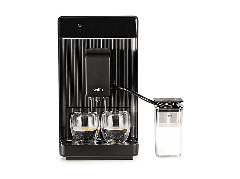 Cafetera espresso - Wilfa Volo Automatic, 20 bar, 1690 W, 240 ml, 2 tazas, Negro