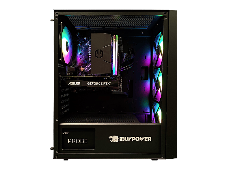 Pack PC Gaming - Ibuypower Fighter Warcry X Lite, AMD Ryzen 5 5500, 16 GB RAM, 1 TB SSD, GeForce RTX™ 5060, Windows 11 Pro, Monitor 24 " Full-HD — foto 2