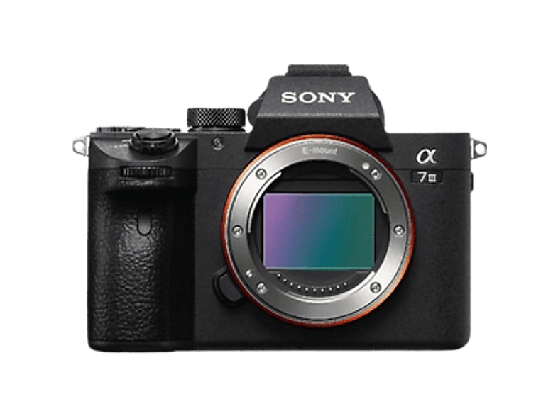 Cámara EVIL - Sony Alpha 7 III, ILCE-7M3, 24.2 MP, CMOS Exmor 35mm, Bionz X, ISO 100 - 51200, 4K HDR