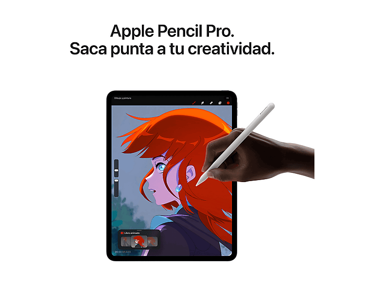 Tablet - Apple iPad Pro (2025), 265GB, Plata, 11", Chip M5, WiFi + CELL, 10GPU — foto 6