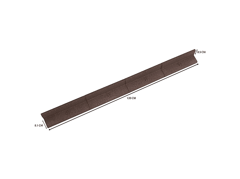 Borde de jardín flexible - Monstershop Flexible, Marrón (ref. 179480221) — foto 5