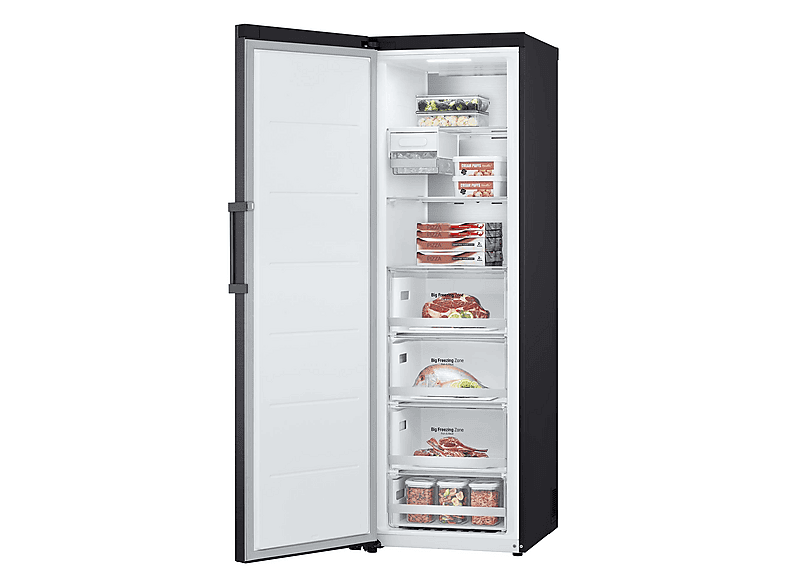 Congelador vertical - LG GFM61MCCSF, 324 l, 186 cm, No Frost, LinearCooling™, Negro — foto 15