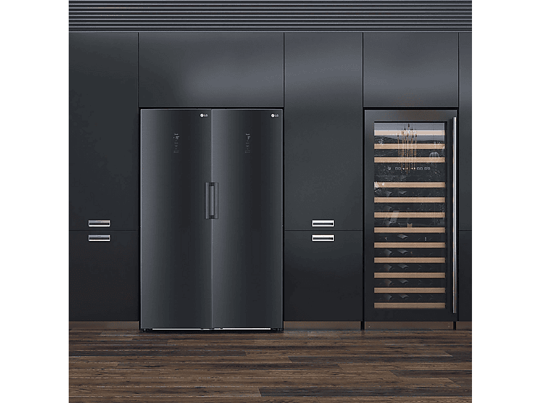 Congelador vertical - LG GFM61MCCSF, 324 l, 186 cm, No Frost, LinearCooling™, Negro — foto 19