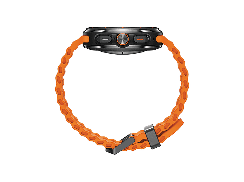 Smartwatch - Samsung Watch Ultra LTE (2025), 47 mm, 4G, 1.47", Exynos W1000, 64 GB, 2 GB RAM, 590 mAh, Android, Naranja / Gris Titanio — foto 3