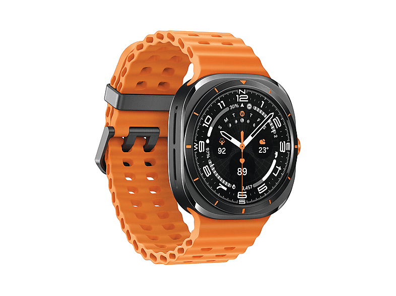 Smartwatch - Samsung Watch Ultra LTE (2025), 47 mm, 4G, 1.47", Exynos W1000, 64 GB, 2 GB RAM, 590 mAh, Android, Naranja / Gris Titanio — foto 5