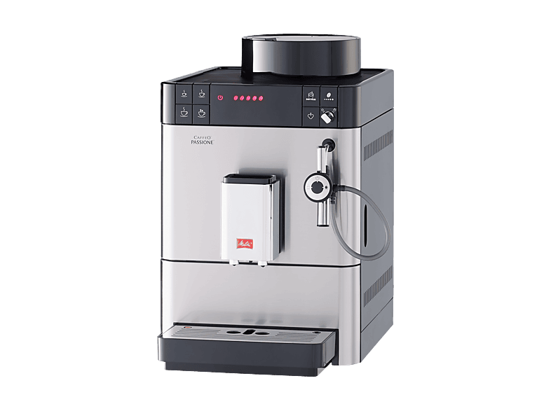 Cafetera express - Melitta Caffeo Passione, 15 bar, 1400 W, 2 tazas, Plata — foto 5