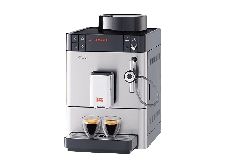 Cafetera express - Melitta Caffeo Passione, 15 bar, 1400 W, 2 tazas, Plata — foto 6