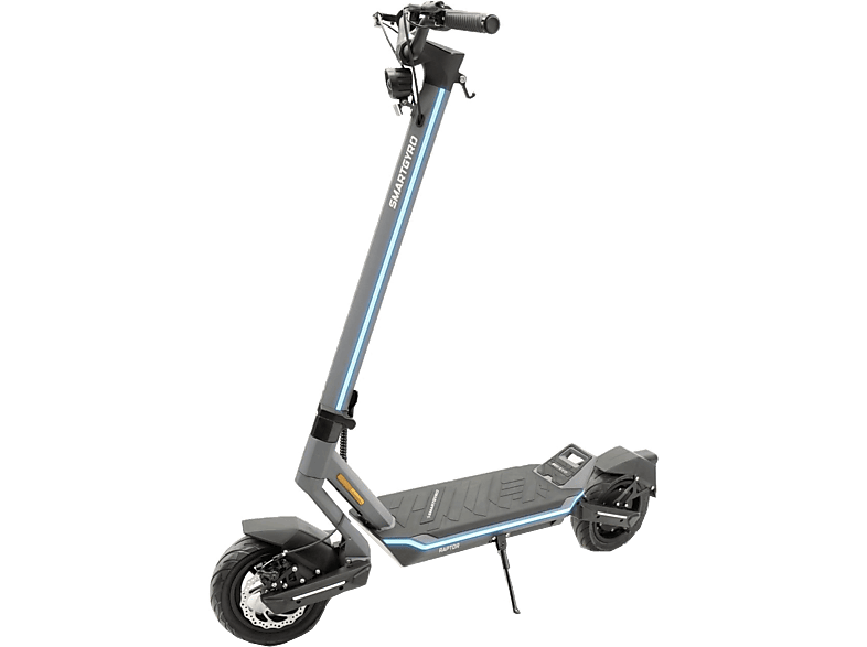 Patinete eléctrico - Smartgyro Raptor EVO, Tipo 1 / VPL, Potencia Nominal 1000W, Carga máx. 110 kg, 16000 mAh, 25 km/h, Azul