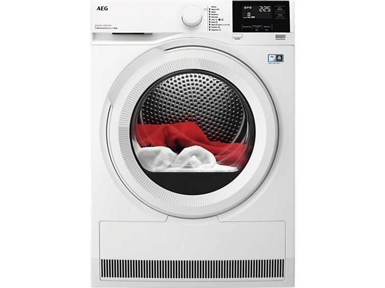 Secadora bomba de calor - AEG TR818A2OB, SensiDry, 8 kg, 10 programas, Blanco — foto 1