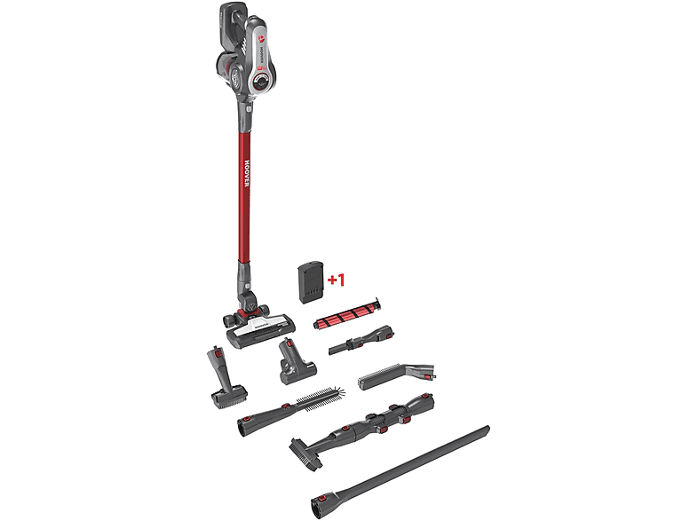 Aspirador escoba - Hoover 39400359, 22 V, Depósito 0,7 l, Autonomía 35 min, Negro