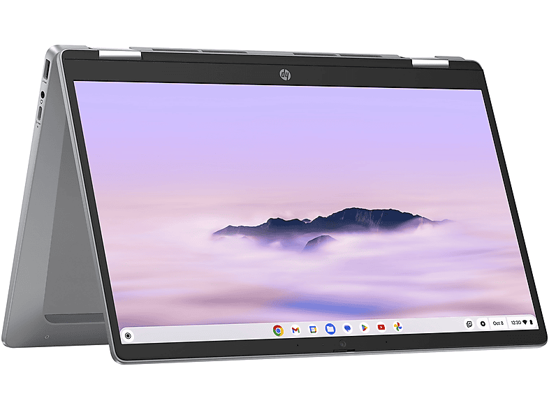 Portátil - HP Chromebook Plus x360 14b-cd0001ns, 14" Full HD, Intel® Core™ i3-N305, 8GB RAM, 256GB UFS, Gráficos Intel® UHD, Google Chrome OS