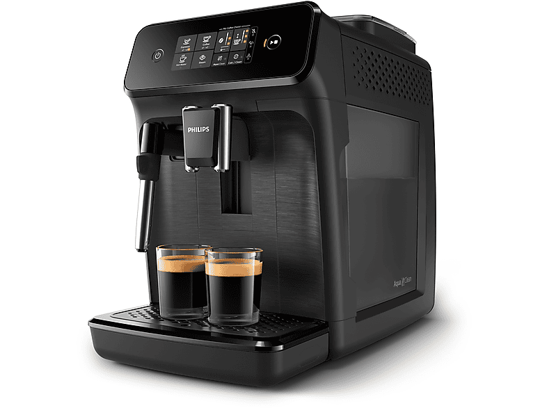 Cafetera express - Philips EP1220_00, 15 bar, 1500 W, 2,0 tazas, Negro