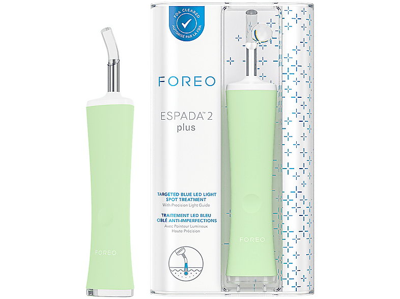 Tratamiento antiacné - Foreo ESPADA 2 Plus, Apagado automático, Pistacho — foto 1