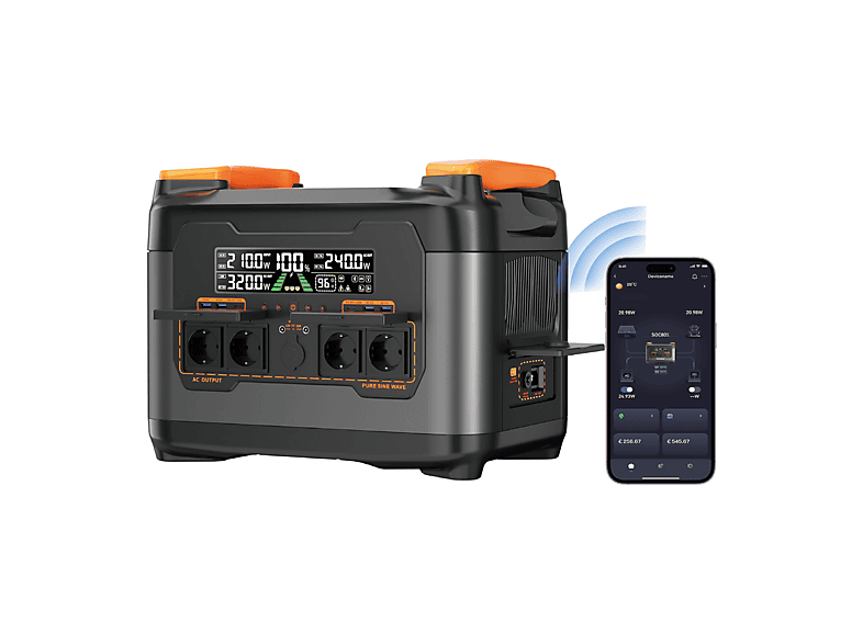 Estación de energía portátil - Necespow S2400