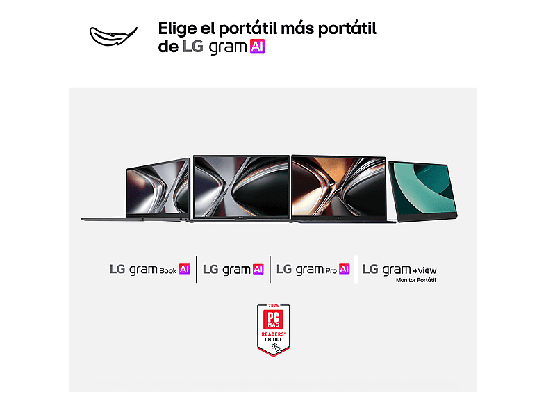 Portátil - LG Gram 14Z90U-G.AU88BN Copilot+ PC, 14" WUXGA, Intel® Core™ Ultra 7 355 49 TOPS, 32 GB RAM, 1 TB SSD, Windows 11 Home, Sin cargador — foto 14