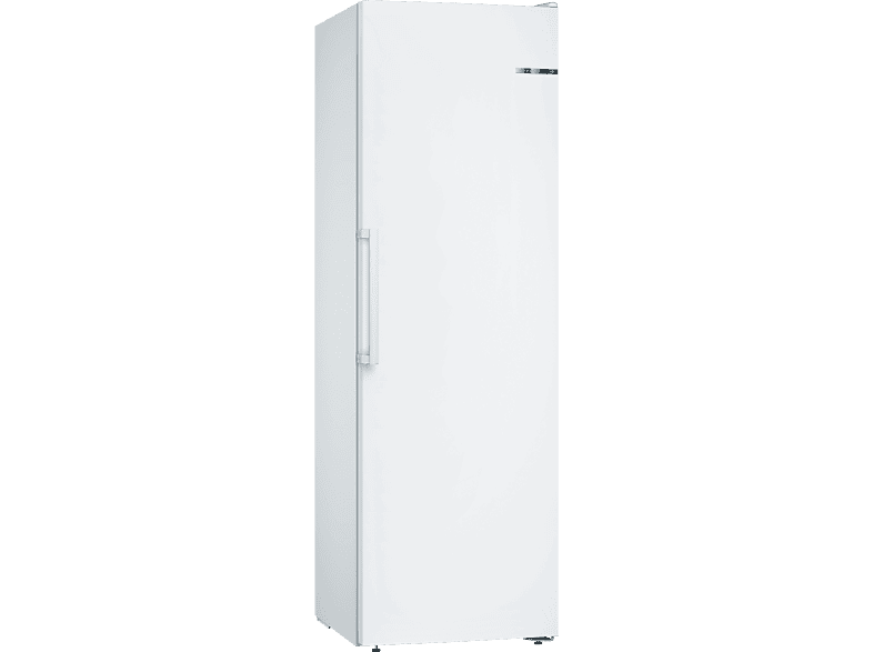 Congelador vertical - Bosch GSN36VWEP, 242 l, 186 cm, Blanco
