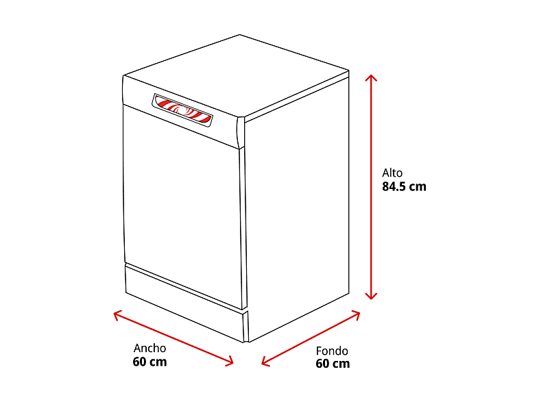 Lavavajillas - Bosch SMS46KW02E, 13 cubiertos, 6 programas, 60 cm, AquaStop, Blanco — foto 2