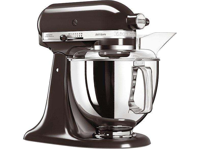 Robot de cocina - KitchenAid 5KSM175PSEOB, 300 W, 4,8 l, Negro — foto 3