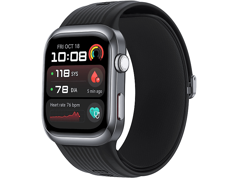 Smartwatch - Huawei WATCH D2 BLACK, 26.5 mm, Aluminio, Negro — foto 1