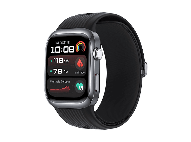 Smartwatch - Huawei WATCH D2 BLACK, 26.5 mm, Aluminio, Negro — foto 2