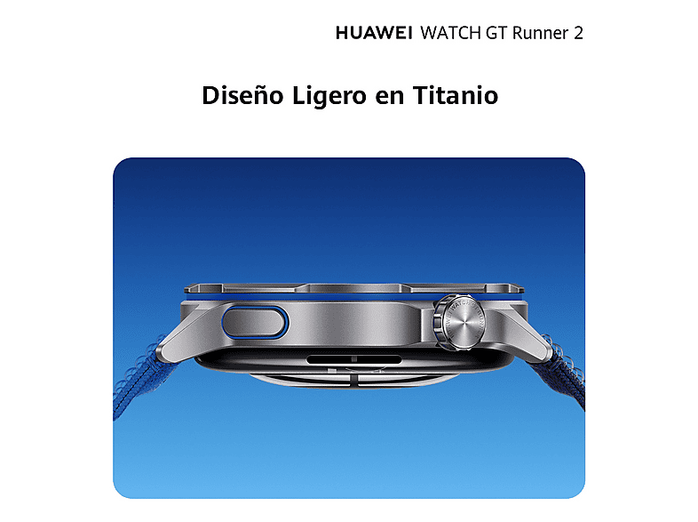 Smartwatch - Huawei WATCH GT Runner 2, Reloj Inteligente con GPS UltraPreciso en runnning, 14 días Autonom, Maratón Mode, 5ATM, ECG, Pago NFC, Naranja — foto 9