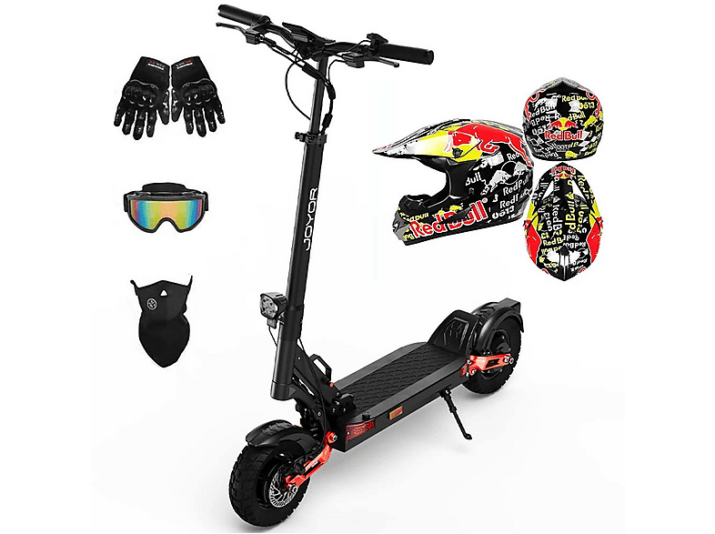 Patinete eléctrico - Joyor T-PRO, Pot. máx. 1000 W, Carga máx. 120 kg, negro (ref. 179048012)