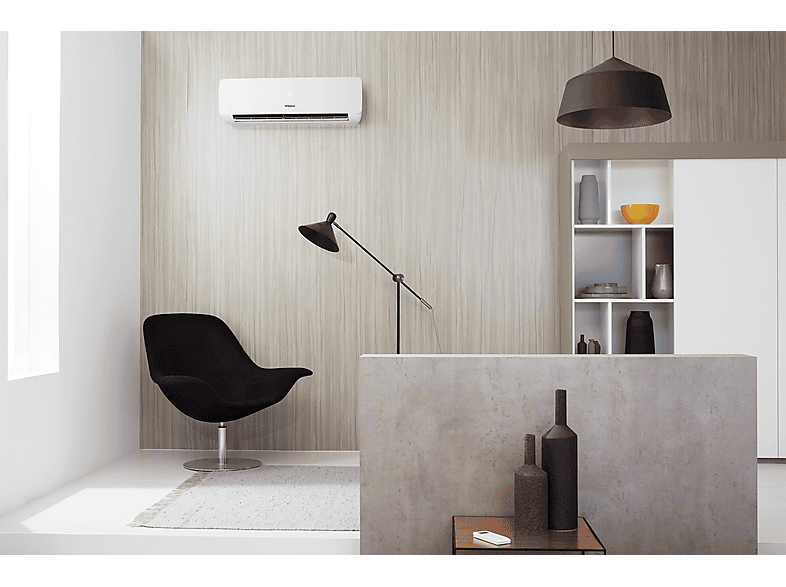 Split 1x1 - Whirlpool SPIW312A2WF, 12000 fg/h, Función Inverter, Blanco — foto 9