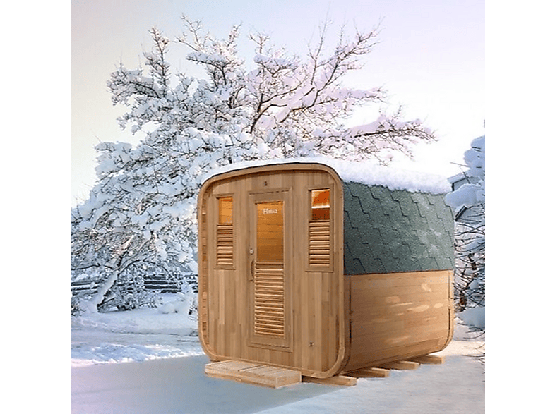 Sauna de exterior - Holls Gaia Nova 6 Plazas, Marrón — foto 9