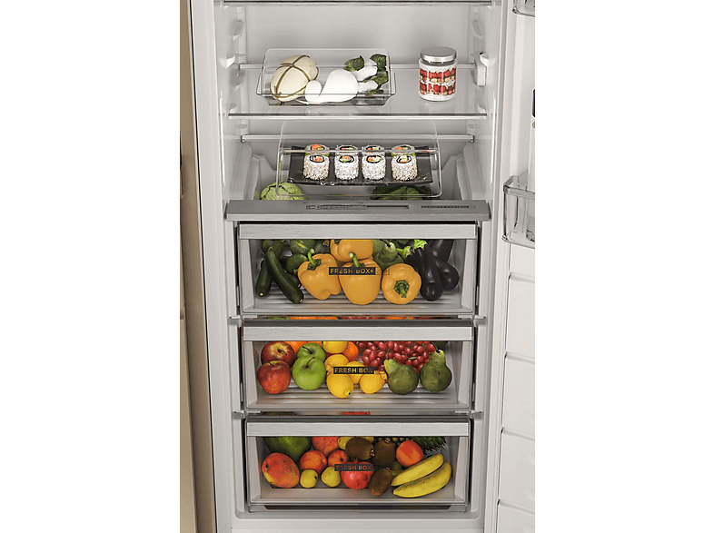 Frigorífico una puerta integrable - Whirlpool WHSD18A013C1, Altura 177 cm, Capacidad 306 l, Tecnología 6th sense, Inox — foto 8